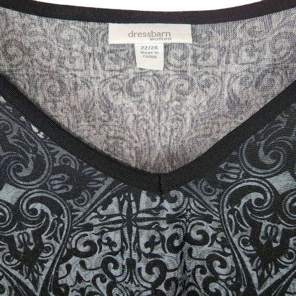 Baroque plus sized short Kaftan size.22/24 - Picture 2 of 6